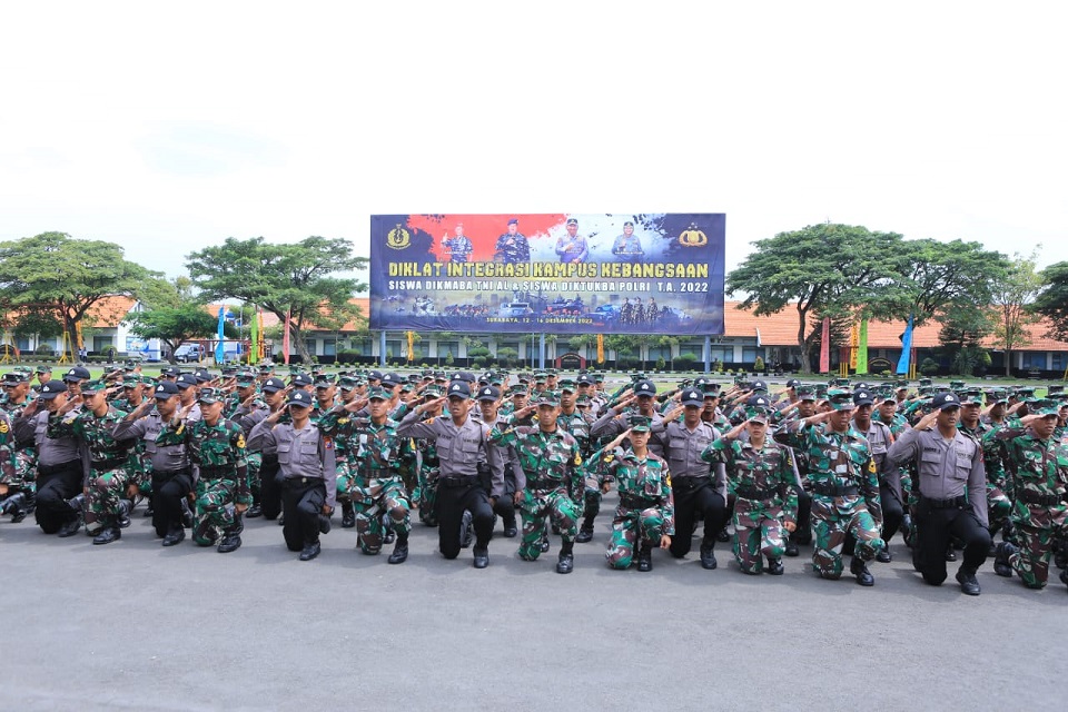 Diklat integrasi TNI - Polri