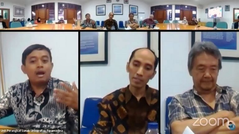 Diskusi akhir tahun Universitas Paramadina