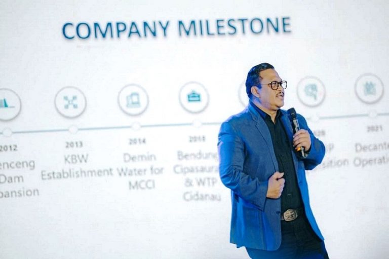 Anak Perusahaan KRAS akan Bangun WTP Konstruksi Baja 600 Liter/Detik