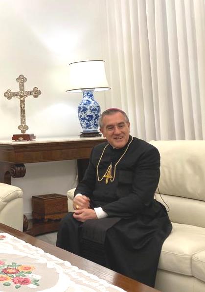 Dubes Vatikan untuk Indonesia Mgr Piero Pioppo  