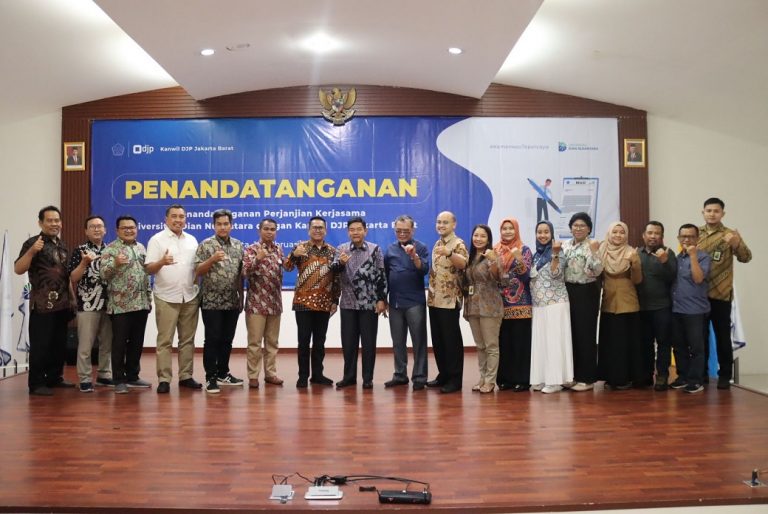 Bangun dan Wujudkan Mutual Trust, Kanwil Jakbar-Undira Teken PKS Tax Center