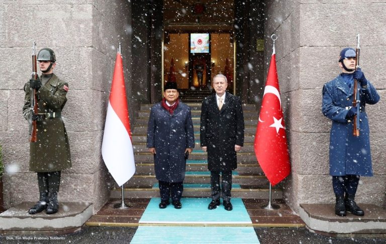 Prabowo Mantapkan Kerja Sama Pertahanan RI-Turki untuk Jaga Stabilitas Kawasan dan Dunia
