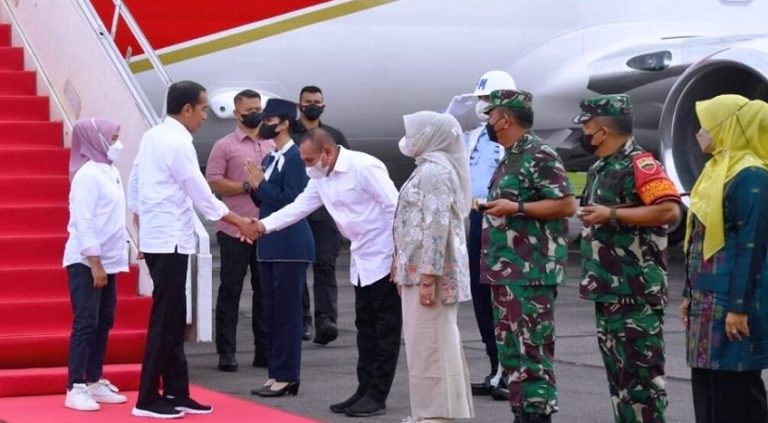 Presiden Jokowi dan Ibu Iriana Kunker ke Sumut