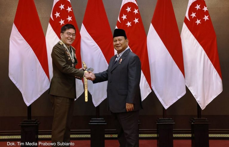 Terima Panglima AB Singapura, Prabowo Dukung Peningkatan Kerja Sama Militer bagi Stabilitas Kawasan