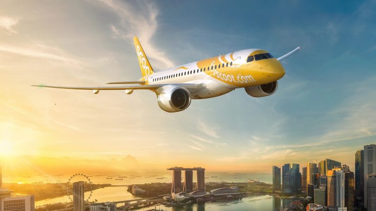 Dorong Pertumbuhan dan Tingkatkan Konektivitas Jaringan, Scoot Tambah Embraer E190-E2