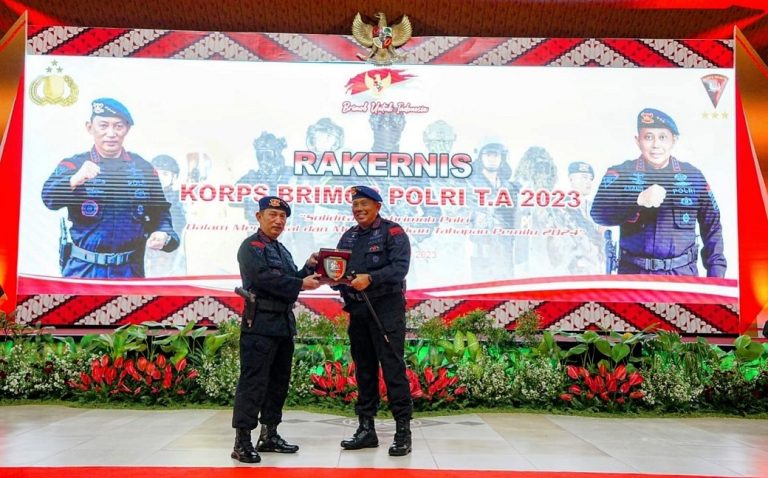 Buka Rakernis Brimob, Kapolri: Amankan Agenda Nasional dan Internasional