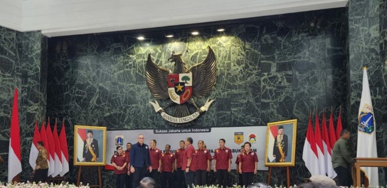 Mayjen TNI Herianto Syahputra dan Sensei Ronni Sihombing Dikukuhkan sebagai Pengurus INKAI DKI, Ini Pesan PJ Gubernur