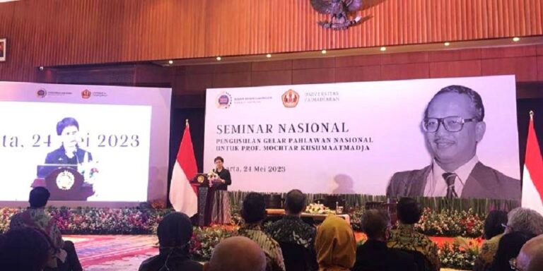 Gelar Pahlawan Nasional untuk Prof Kusumaatmadja Penting di Tengah Kompetisi Dunia