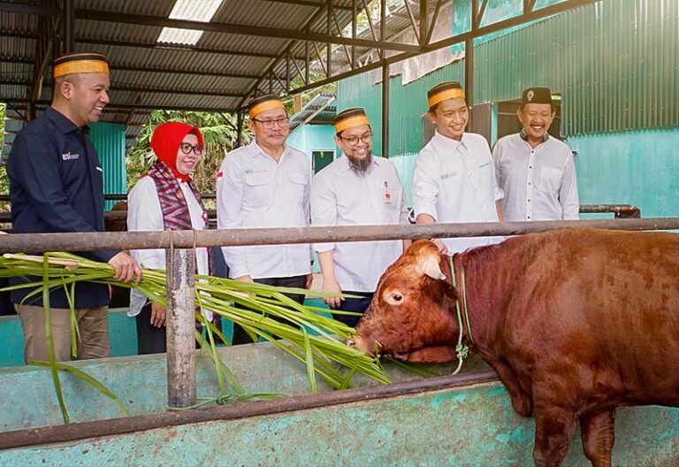 BSI Dukung Desa Binaan Parangbanoa Angkat Potensi Peternakan Sapi Potong