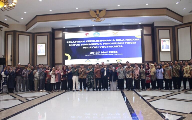 UAJY dan 2 Kampus Lainnya Jadi Host Pelatihan Kepemimpinan dan Bela Negara Mahasiswa DIY 2023
