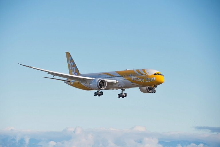 Scoot Hattrick Raih Penghargaan Best Low Cost Long Haul Airline