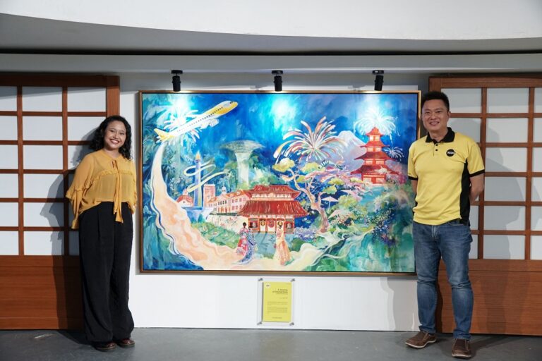 Terinspirasi Perjalanan Karya Seniman Indonesia, Scoot Hadirkan Lukisan Ini