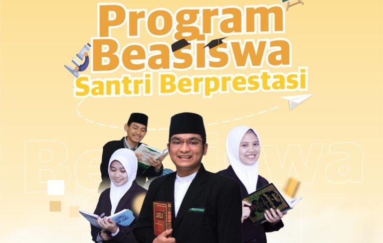 Dibiayai Dana Abadi Pesantren, 1.000 Kuota Beasiswa Santri Dibuka Awal Juli
