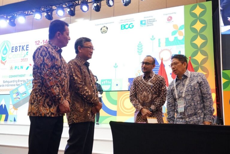 Hadir di EBTKE ConEx 2023, PGE Teken MoU