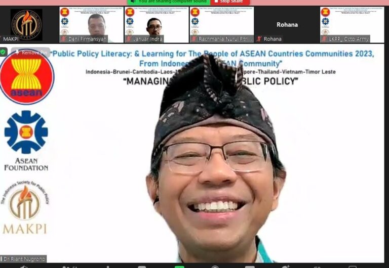 Dukung Keketuaan Indonesia, Makpi Gelar Program Literasi Kebijakan Publik ASEAN
