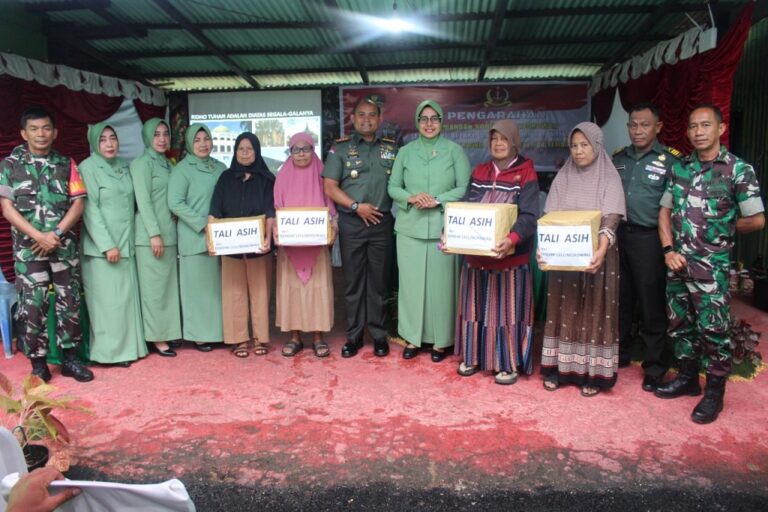 Pererat Hubungan TNI-Masyarakat, Dandim 1311/Morowali Kunjungi Koramil 1311-04/Lembo