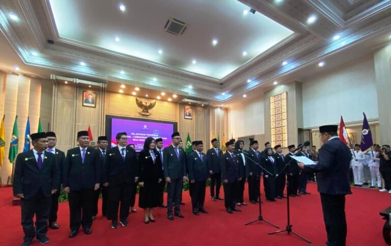 Resmi Dilantik, DPD IKAL Lemhannas Banten Siap Kawal Pemilu 2024 Lancar dan Kondusif