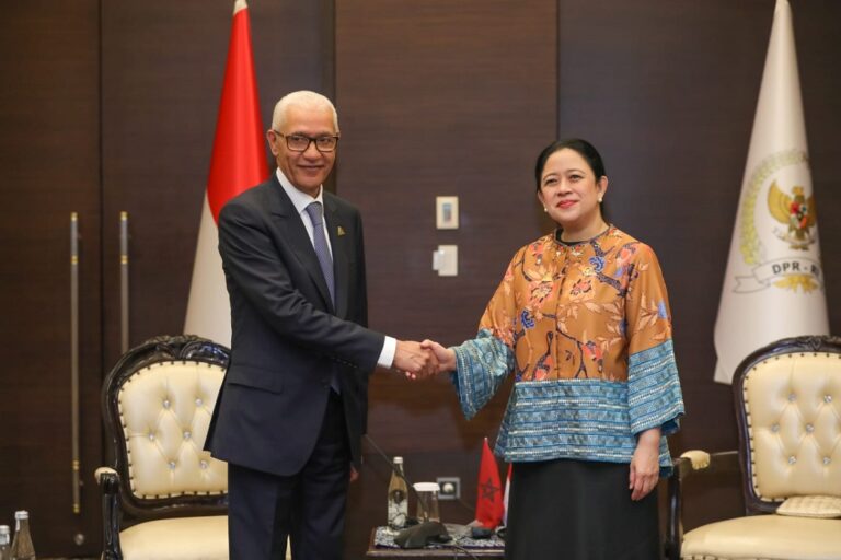 Bilateral Meeting, Puan dan Ketua Parlemen Maroko Sepakat Dorong Kemerdekaan Palestina