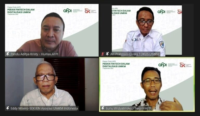 Fintech Dorong Percepatan Digitalisasi UMKM untuk Dukung Pertumbuhan Ekonomi Nasional