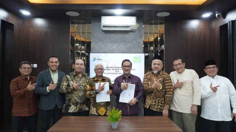 MUTU International dan Makes MUI Teken MoU Kerja Sama Pelatihan dan Sertifikasi