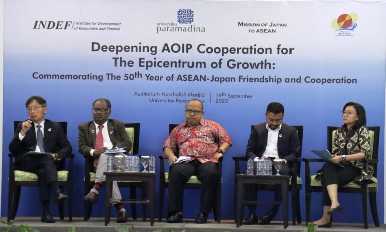 50 Tahun Persahabatan dan Kerja Sama dengan ASEAN, Jepang Pererat AOIP untuk Episentrum Pertumbuhan