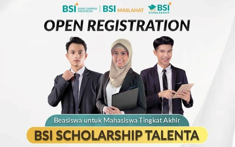 BSI Maslahat Buka Program BSI Scholarship Talenta 2023, Simak Persyaratannya