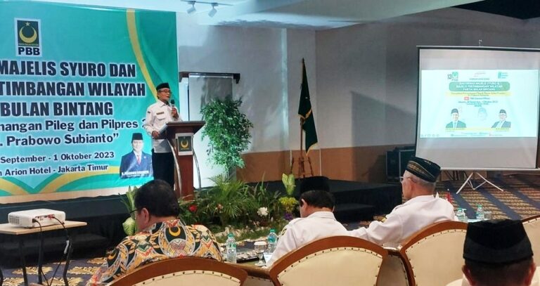 Majelis Syura dan Pertimbangan PBB Dukung Yusril Dampingi Prabowo