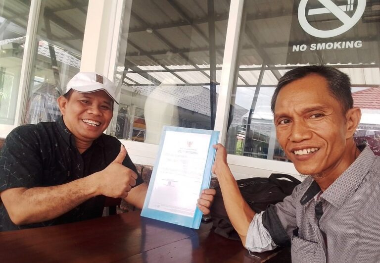 Noldus Pandin Bantu Penyandang Disabilitas Pelaku UKM Peroleh NIB