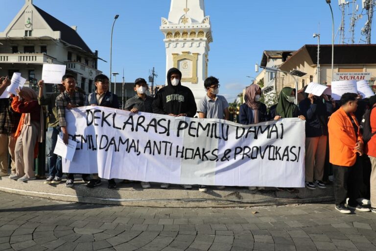 IMM Yogyakarta Gelar Aksi, Serukan Pemilu Damai