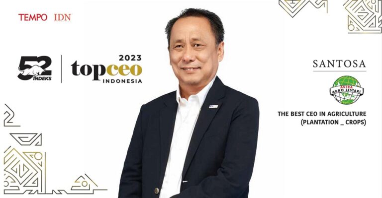 CEO Astra Agro Dianugerahi Penghargaan Top CEO Indonesia 2023