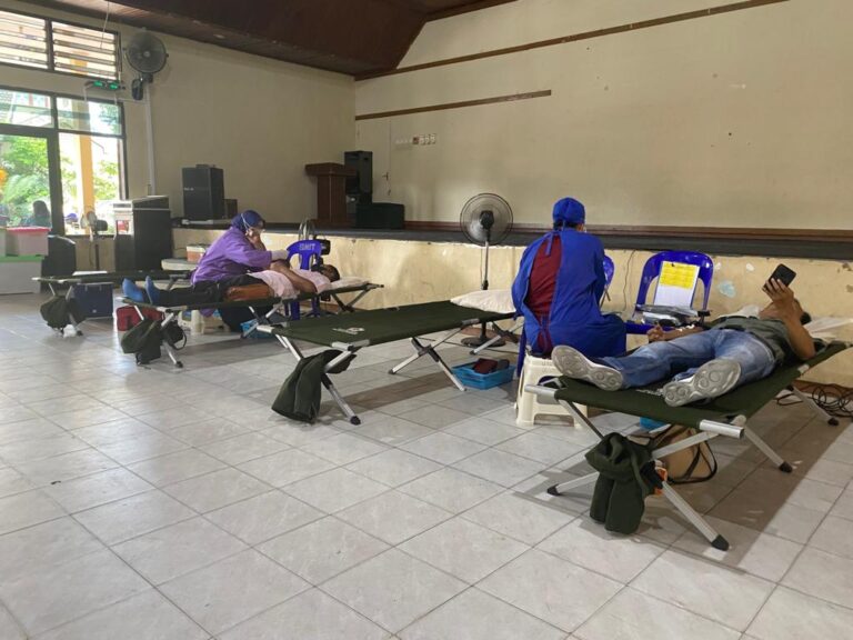 HUT ke-89, Paroki St Maria Imakulata Tarakan Donor Darah dan Pemeriksaan Kesehatan Lansia