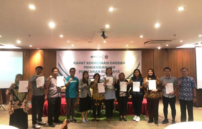 Ajak Berbagai Pihak Kembangkan Perikanan Budidaya, eFishery Rakor Perikanan di Sumut