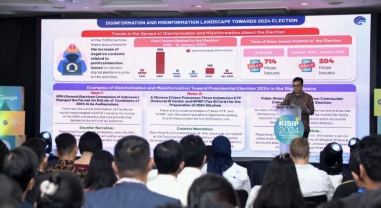 Begini Langkah Kemkominfo Tangani Hoaks Pemilu 2024