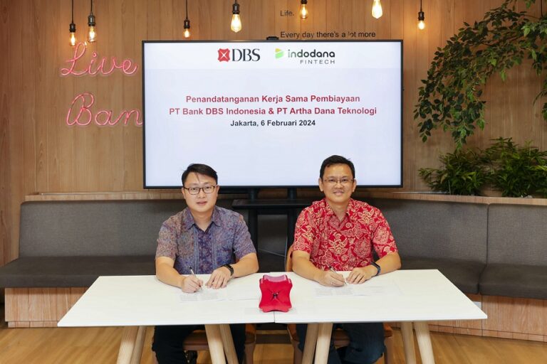 Bersama Bank DBS Indonesia, Indodana Fintech Perluas  Jangkauan Pendanaan