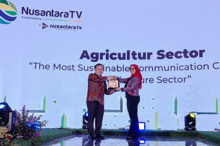 Astra Agro Raih Predikat The Most Sustainable Communication Company in Agriculture