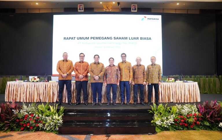 Gelar RUPSLB, PGE Tunjuk Yurizki Rio Sebagai Direktur Keuangan