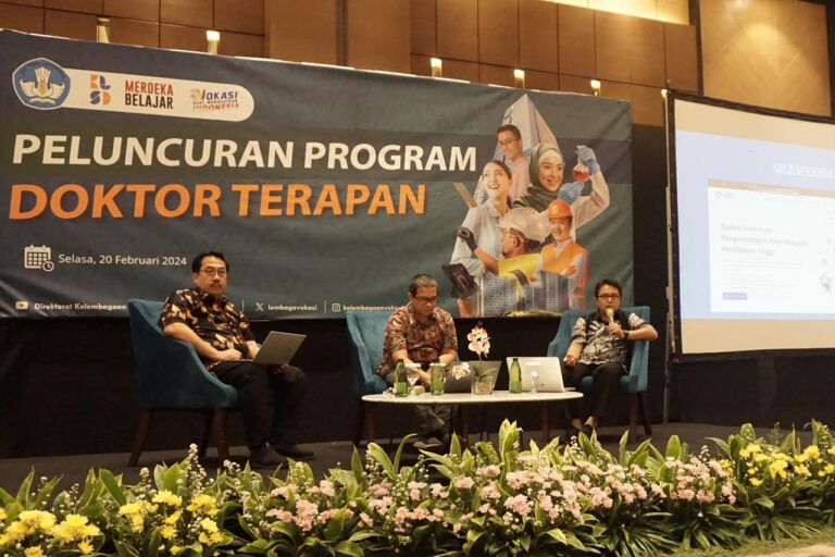 Demi Kemajuan Industri Nasional, Dibuka Program Pendidikan Doktor Terapan