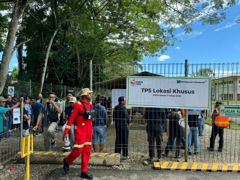 PTFI Pastikan Karyawan di Papua dan Gresik Dapat Mencoblos di Pemilu 2024