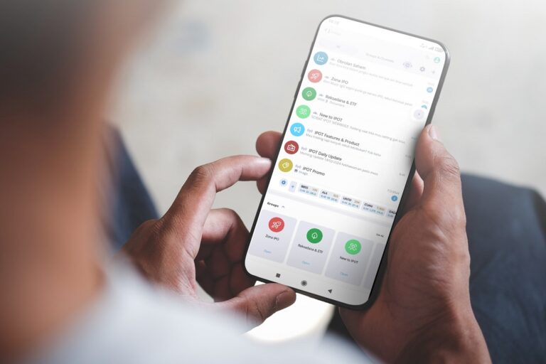 Pake IPOT Chat Nasabah Bisa Chat, Collab hingga Cuan dari Ujung Jari