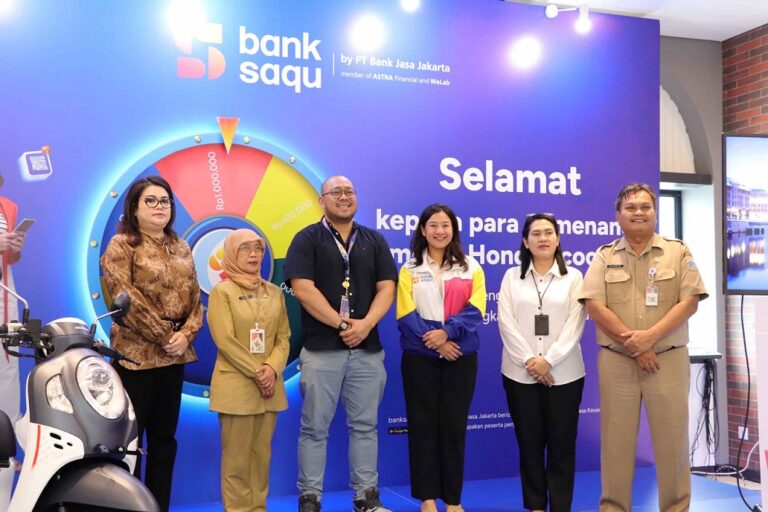 Bank Saqu Manjakan Nasabah dengan 20 Honda Scoopy Melalui Fitur Menabung Otomatis