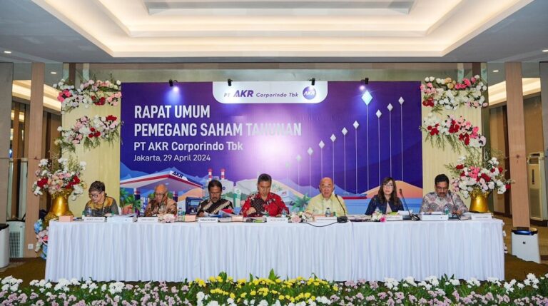 RUPST AKR Corporindo Setujui Dividen Rp125/Saham