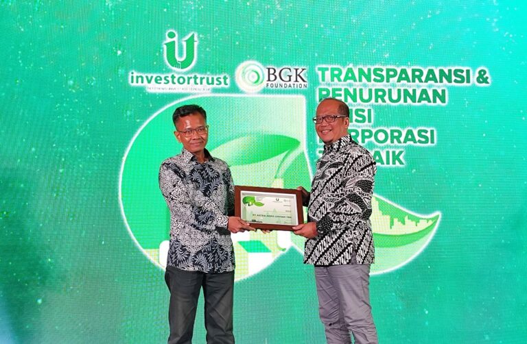 Astra Agro Raih Transparansi Perhitungan Emisi Korporasi Terbaik 2024