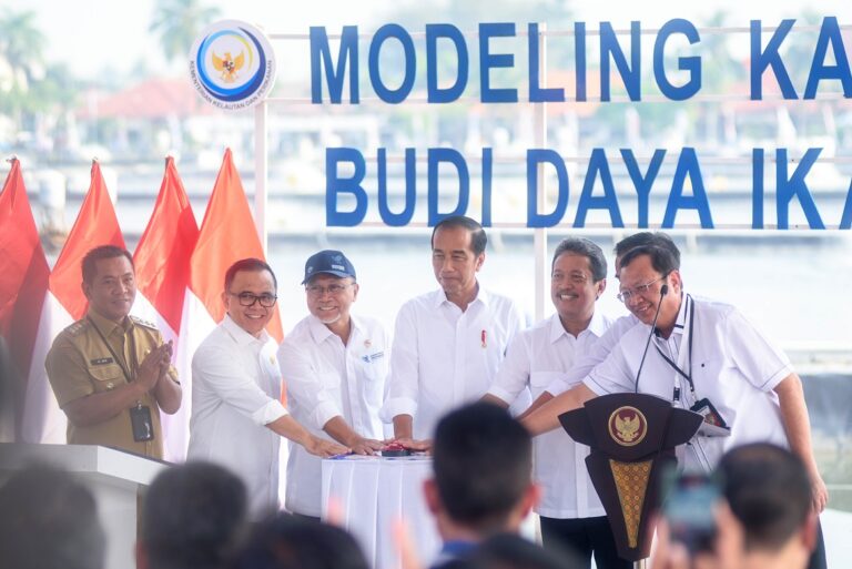 Diresmikan Presiden, Proyek Budidaya Ikan Nila Salin Karawang Hasil Kolaborasi Kementerian Kelautan dan Perikanan dan eFishery