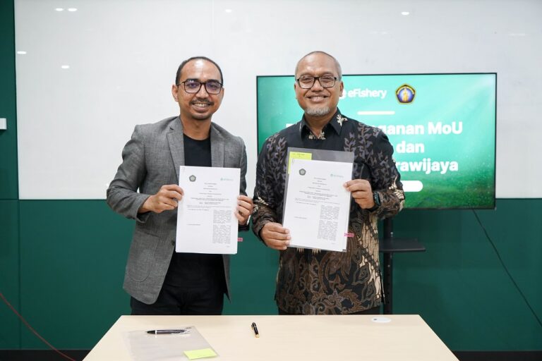 eFishery-Universitas Brawijaya Berkolaborasi Perluas Inovasi Melalui Teknologi