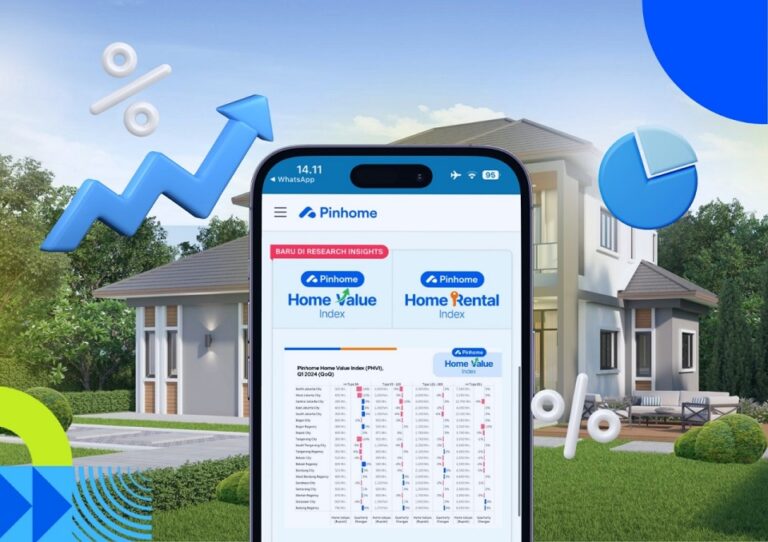 Indeks Harga Properti Pinhome: Jakarta Selatan Naik, Jakarta Utara Turun di Q1 2024
