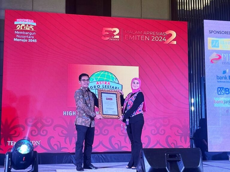Astra Agro Raih Apresiasi Emiten 2024