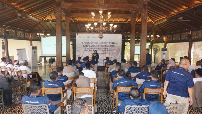 BSI Maslahat Tingkatkan Kapasitas Pendamping Program Desa BSI di Hambalang