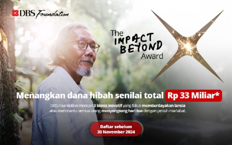 Tingkatkan Solusi Inovatif Jawab Kebutuhan Lansia, DBS Foundation Luncurkan Impact Beyond Award
