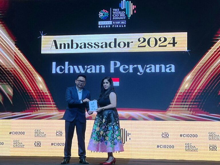Meski Muda, Ichwan Peryana Terpilih sebagai Ambassador World CIO 200