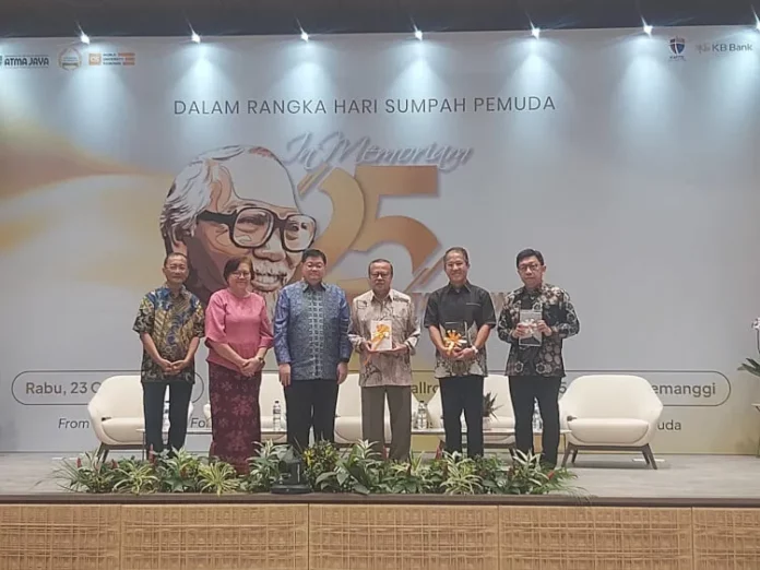 Peringatan 25 Thn Wafatnya Rm Mangun di Universitas Atmajaya Jakarta (foto: istimewa)